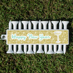 Happy New Year Golf Tees & Ball Markers Set (Personalized)