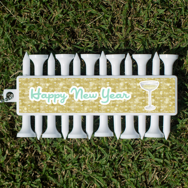 Custom Happy New Year Golf Tees & Ball Markers Set (Personalized)