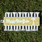 Happy New Year Golf Tees & Ball Markers Set - Front