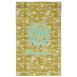 Happy New Year Golf Towel - Poly-Cotton Blend w/ Name or Text