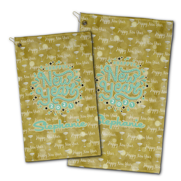 Happy New Year Golf Towel - PARENT (small and large)