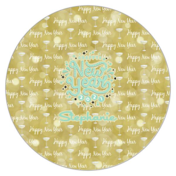 Happy New Year Icing Circle - XSmall - Single