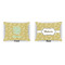 Happy New Year Indoor Rectangular Burlap Pillow (Front and Back)
