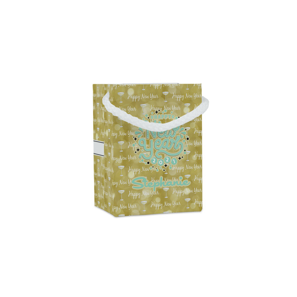 Custom Happy New Year Jewelry Gift Bags - Matte (Personalized)