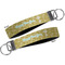 Happy New Year Key-chain - Metal and Nylon - Front and Back