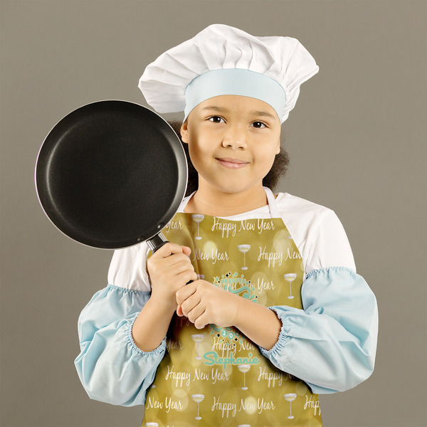 Happy New Year Kid's Aprons - Medium - Lifestyle