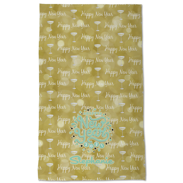 Happy New Year Kitchen Towel - Poly Cotton - Full Front