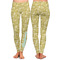 Happy New Year Ladies Leggings - Front and Back