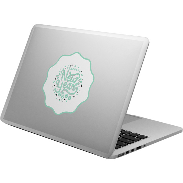 Custom Happy New Year Laptop Decal