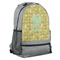 Happy New Year Large Backpack - Gray - Angled View