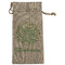 Happy New Year Large Burlap Gift Bag - Front (Personalized)