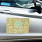 Happy New Year Large Rectangle Car Magnets- In Context