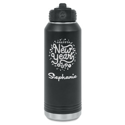 Happy New Year Water Bottles - Laser Engraved (Personalized)