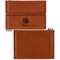 Happy New Year Leather Business Card Holder Front Back Single Sided - Apvl