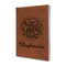 Happy New Year Leather Sketchbook - Small - Double Sided (Personalized)