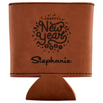 Happy New Year Leatherette Can Sleeve (Personalized)