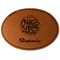 Happy New Year Faux Leather Iron On Patch - Oval (Personalized)