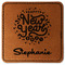 Happy New Year Leatherette Patches - Square