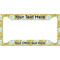 Happy New Year License Plate Frame (Personalized)