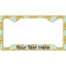 Happy New Year License Plate Frame - Style C (Personalized)