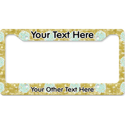 Happy New Year License Plate Frame - Style B (Personalized)