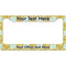 Happy New Year License Plate Frame - Style B (Personalized)