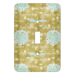 Happy New Year Light Switch Cover (Single Toggle) (Personalized)