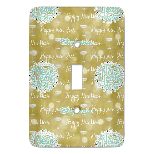 Custom Happy New Year Light Switch Cover (Personalized)