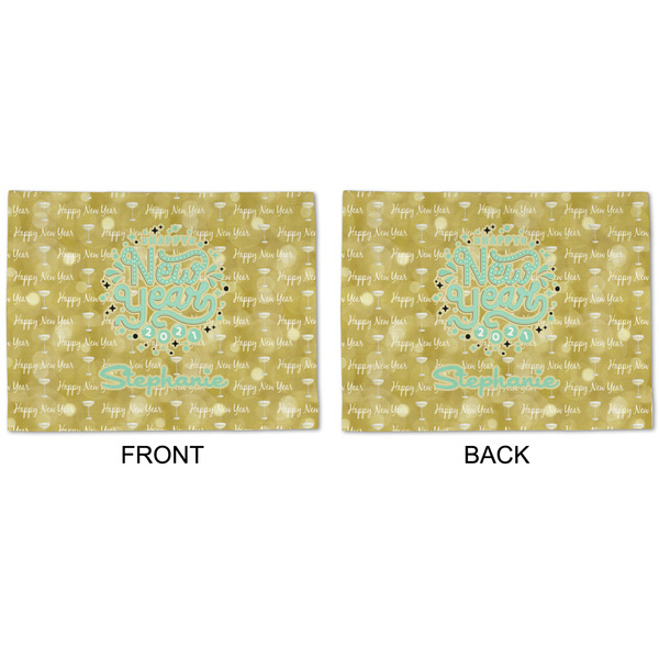 Happy New Year Linen Placemat - APPROVAL (double sided)