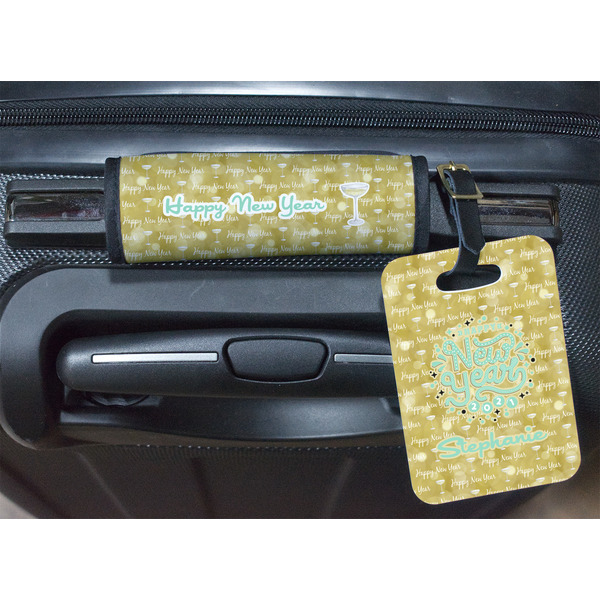 Happy New Year Luggage Wrap & Tag