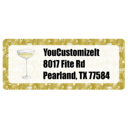 Happy New Year Return Address Labels (Personalized)
