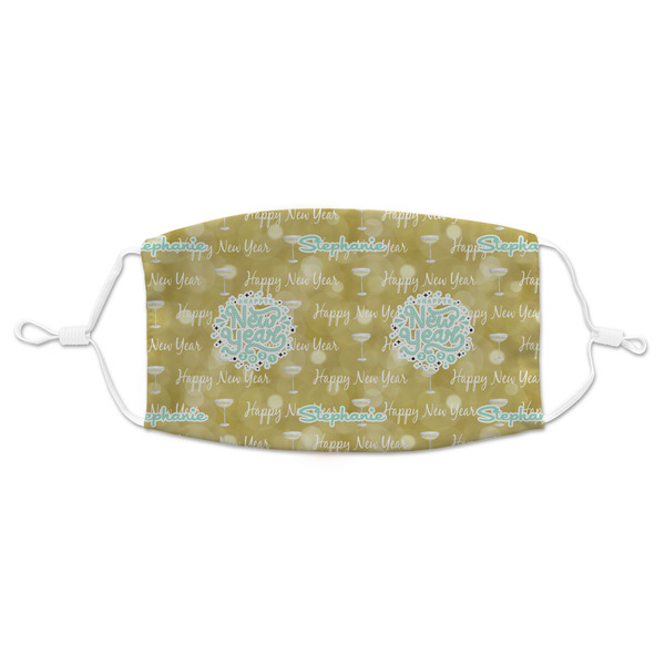 Custom Happy New Year Adult Cloth Face Mask (Personalized)