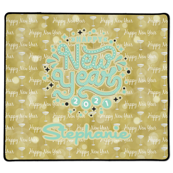 Custom Happy New Year XL Gaming Mouse Pad - 18" x 16" (Personalized)