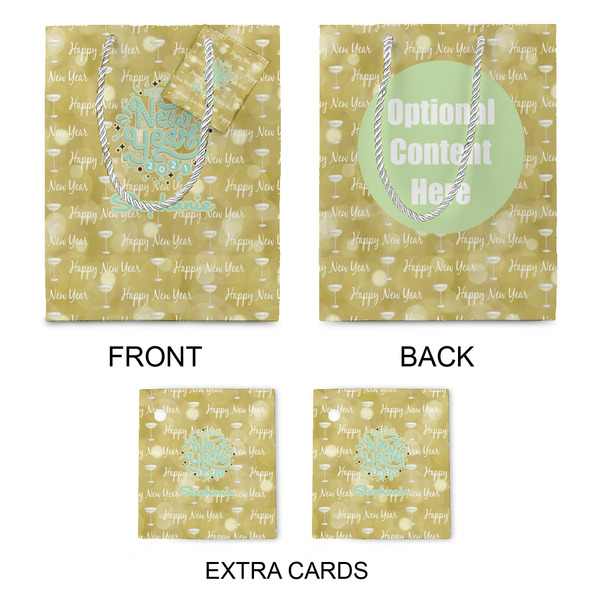 Happy New Year Medium Gift Bag - Approval