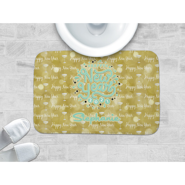 Happy New Year Memory Foam Bath Mat - LIFESTYLE 34x21