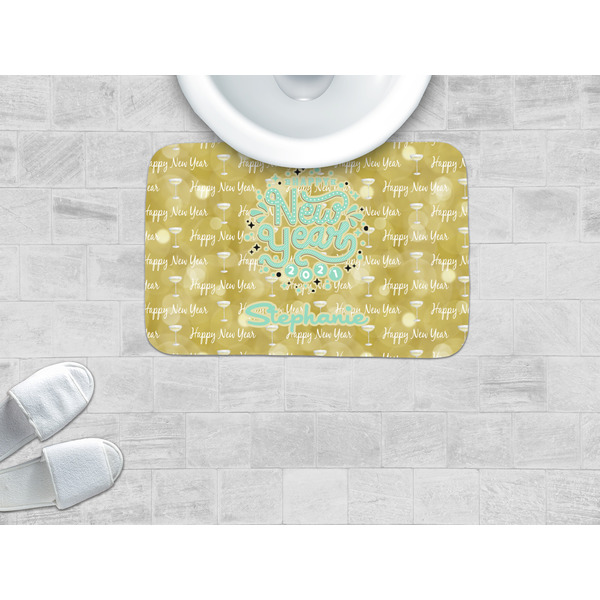 Happy New Year Memory Foam Bath Mat - LIFESTYLE
