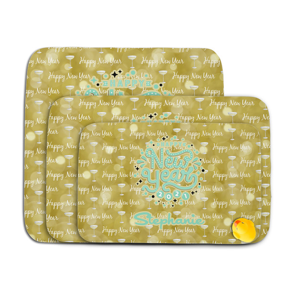 Happy New Year Memory Foam Bath Mat - MAIN PARENT