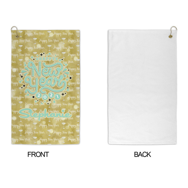 Happy New Year Microfiber Golf Towels - APPROVAL