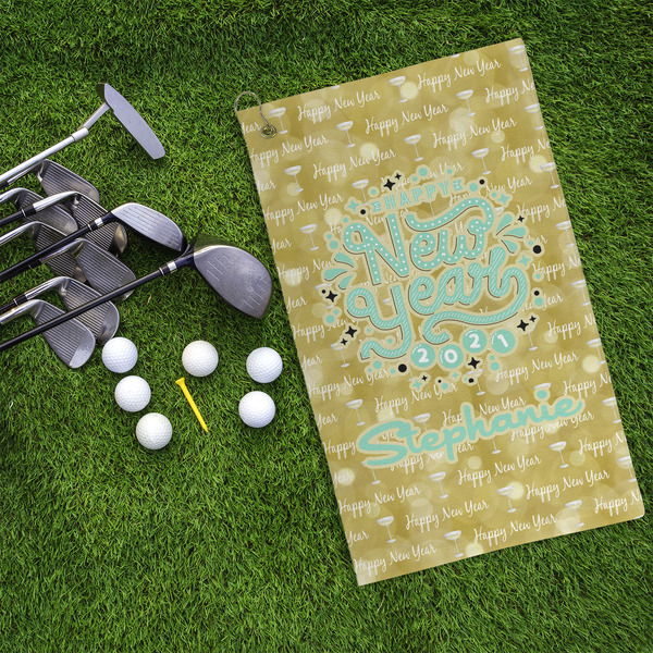 Happy New Year Microfiber Golf Towels - LIFESTYLE