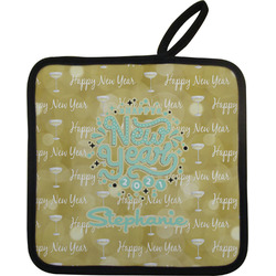 Happy New Year Pot Holder w/ Name or Text