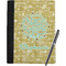 Happy New Year Notebook Padfolio - Large w/ Name or Text