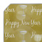 Happy New Year Octagon Placemat - Single front (DETAIL)