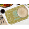 Happy New Year Octagon Placemat - Single front (LIFESTYLE) Flatlay