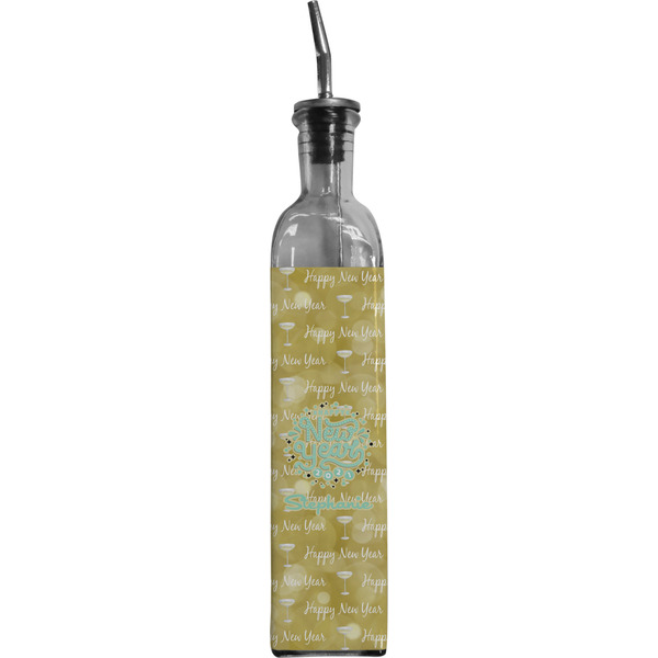 Custom Happy New Year Oil Dispenser Bottle w/ Name or Text