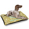 Happy New Year Outdoor Dog Beds - Large - IN CONTEXT