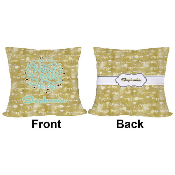 Happy New Year Outdoor Pillow - 20x20