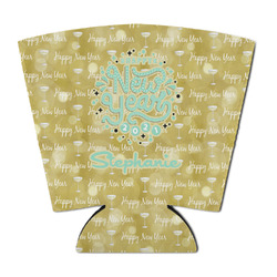 Happy New Year Party Cup Sleeve - with Bottom (Personalized)