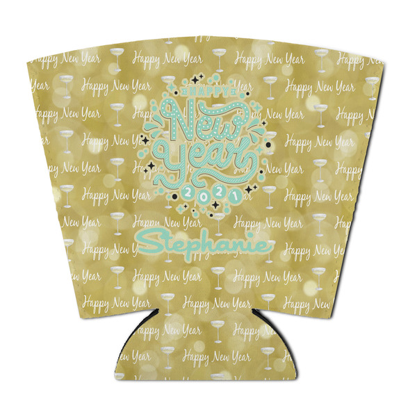 Happy New Year Party Cup Sleeves - with bottom - FRONT