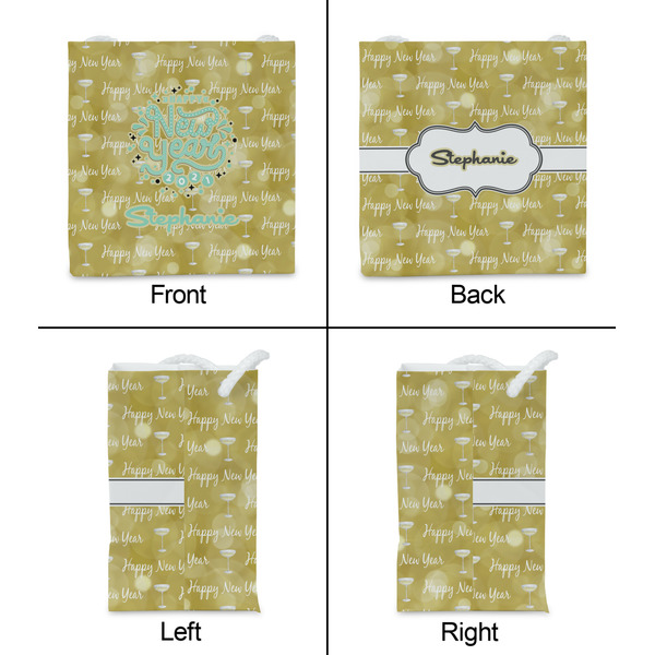 Happy New Year Party Favor Gift Bag - Matte - Approval