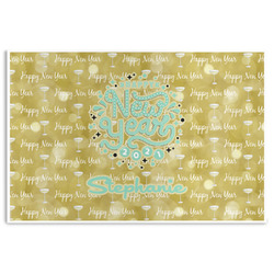 Happy New Year Disposable Paper Placemats (Personalized)